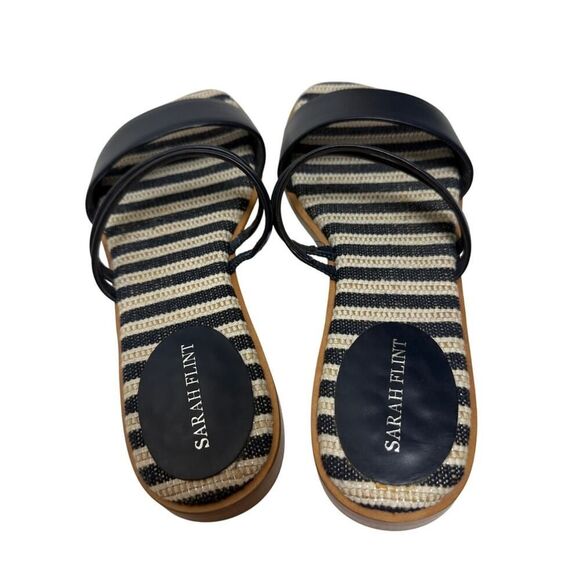 Sarah Flint Molly Flat Sandals Sz. 38 (US 8) - Picture 5 of 9